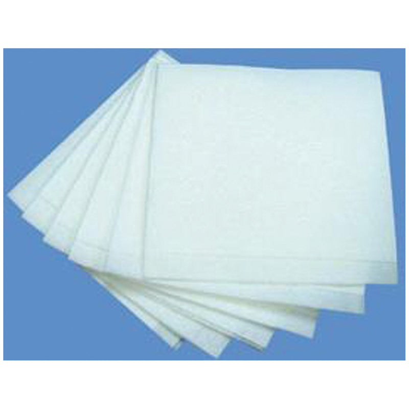 DRY WASHCLOTH, 10" X 13", LATEX FREE , WHITE, 50/PK, 10PK/CS, SOLD AS CASE AMD-MEDICOM 10000212