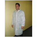 PREMIUM LAB COAT, X-LARGE, WHITE, 50/CS, SOLD AS CASE AMD-MEDICOM 10000212