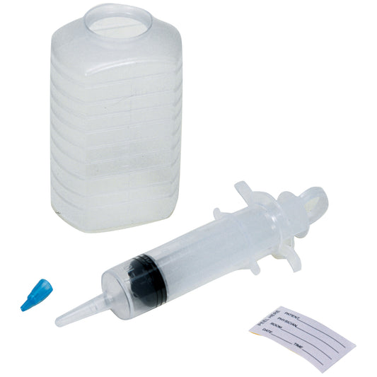 Amsino Amsure Enteral Feeding/Irrigation Kits & Trays Piston Irrigation Kit Lfdust Cover 30/Cs -AS127