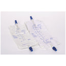 LEG BAG, 900ML LARGE, BOTTOM DRAINING, ANTI-REFLUX VALVE WITH TWIST TURN VALVE, WITH 2 PRE-ASSEMBLED LATEX FREE STRAPS, STERILE FL, SOLD AS CASE AMSIN