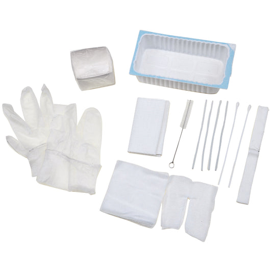 Amsino Amsure Tracheostomy Care Tray Tray Trach Care Kit 2 Componettray 20/Cs -AS861