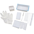 TRACHEOSTOMY CARE TRAY CONTAINS: 500ML TRAY, CLEANING BRUSH, 4X4 GAUZE SPONGES, PIPE CLEANERS, VINYL GLOVES, COTTON-TIP APPLICATOR, SOLD AS CASE AMSIN