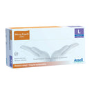 EXAM GLOVES, LARGE, 100/BX, 10 BX/CS, SOLD AS CASE ANSELL 202