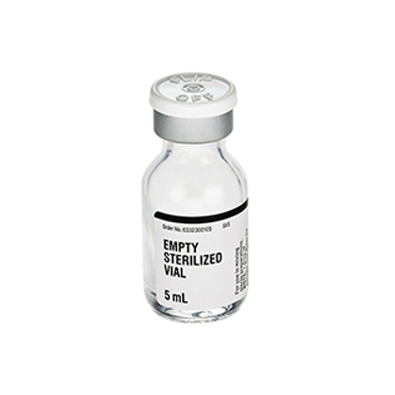 App Pharmaceuticals Empty Sterilized Vial, Sold As 25/Carton App 63323000130