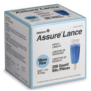 LANCET, 28G X 1MM, LIGHT BLUE, 200/BX, SOLD AS BOX ARKRAY 222