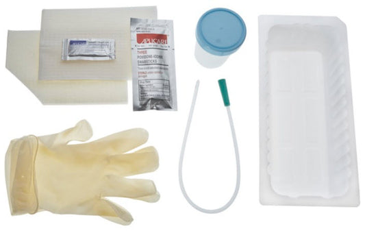 Amsino Amsure Catheter Tray Tray Cath W/400Ml Urine Metere18Fr 5Cc Includes Kit 10/Cs -AS89818