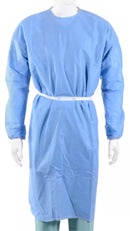 Cardinal Health Isolation And Cover Gowns Gown Isolation Elast Cuff Hvywgt Sms Blue Xl 10/Bg 10Bg/Cs -AT6200-XL - BriteSources