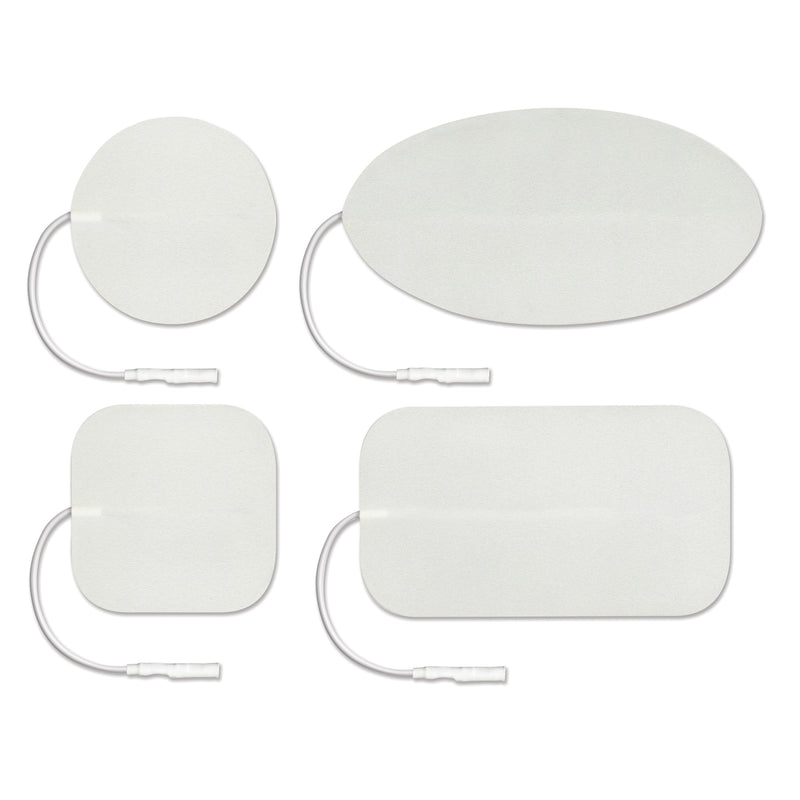 VALUTRODE FOAM ELECTRODE, WHITE FOAM TOP, 1¼" ROUND, 4/PK, 10 PK/BG, 1 BG/CS, SOLD AS CASE AXELGAARD 10000695