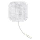 ULTRASTIM CLOTH ELECTRODE, 2" X 2", SQUARE, WHITE, 4/PK, 10 PK/BG, 1 BG/CS, SOLD AS CASE AXELGAARD 10000695