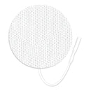 VALUTRODE X ELECTRODE, WHITE FABRIC TOP, 2" ROUND, 4/PK, 10 PK/BG, 1 BG/CS, SOLD AS CASE AXELGAARD 10000695
