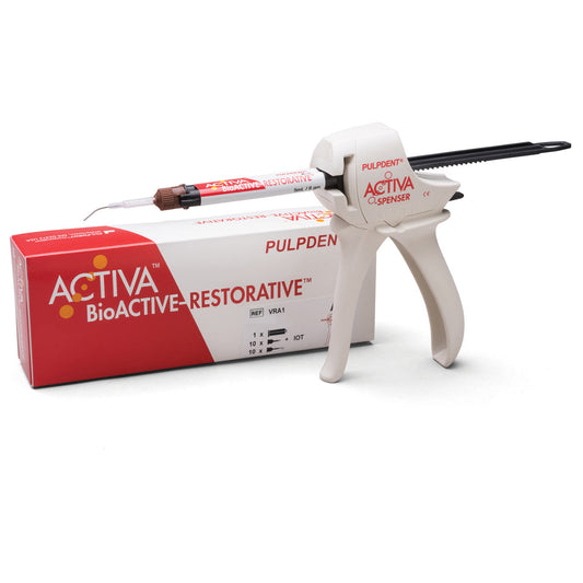 Pulpdent Activa Bioactive Products Composite Bioactive Restoratveactiva Starter Kit Shade A2 -VRA2