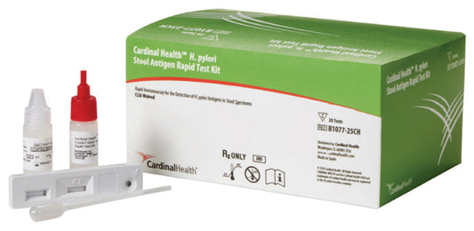 Cardinal Health Rapid Test Kit Kit Test Antigen Rapid Stoolh.Pylori 20Test/Kt -B1077-25CH