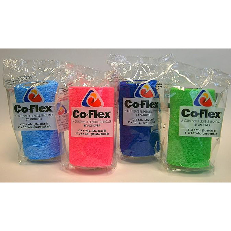 Bandage Kit, Comprsn Co-Flex Tan 4"X5.1Yds (8Kt/Cs), Sold As 1/Kit Andover 7802Tlc-Tn