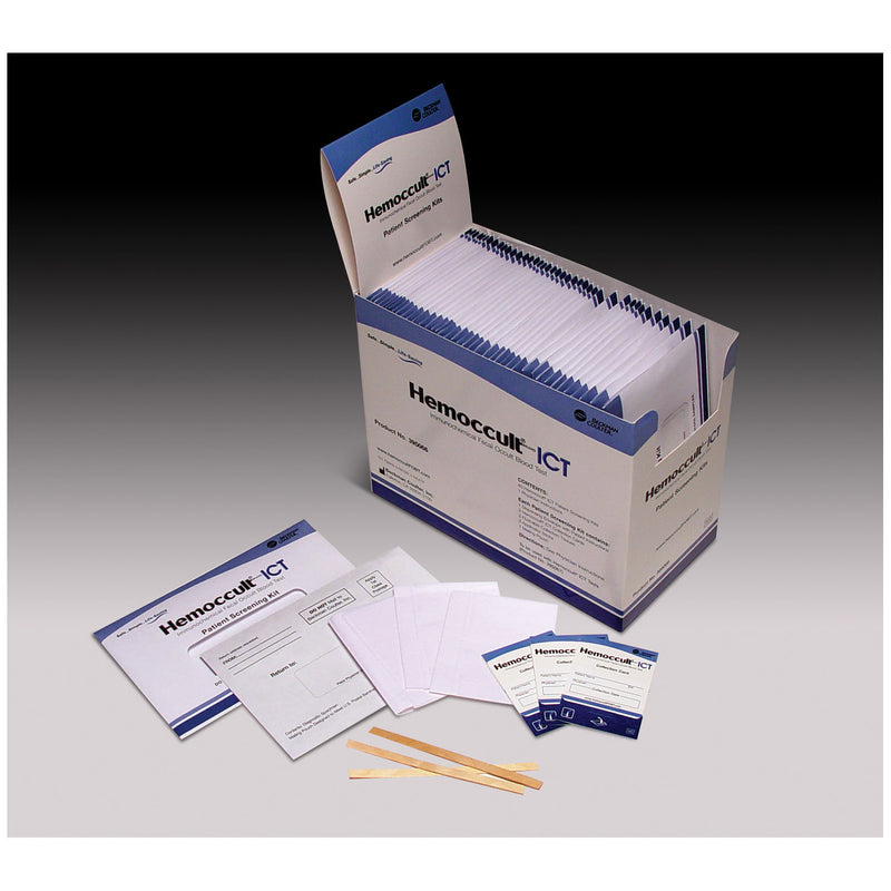 HEMOCCULT ICT SAMPLE COLLECTION CARDS, KIT CONTAINS: PHYSICIAN INSTRUCTIONS, 100 SINGLE COLLECTION CARDS & 100 SAMPLE STICKS, SOLD AS KIT HEMOCUE 1000