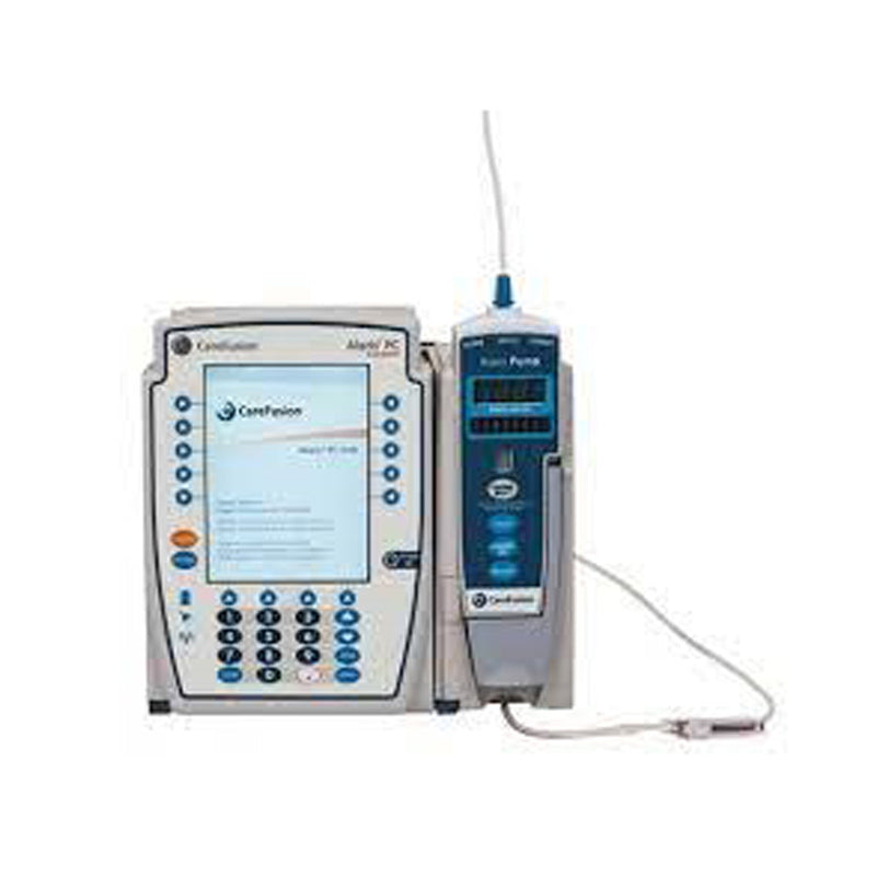 ALARIS PUMP MODULE SET, MICROBORE, YELLOW STRIPED, ROLLER CLAMP, 2-PIECE MALE LUER LOCK, NOT MADE WITH DEHP, 20 DROP/L, 98" LENGTH, SOLD AS CASE BD 20