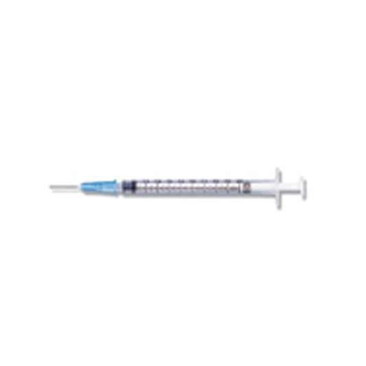 Bd Tuberculin Syringe With Needle Syringe Tb 21Gx1 1Cc 100/Bx8Bx/Cs