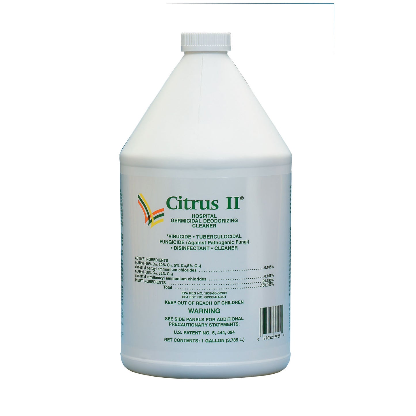 Beaumont Citrus Ii Germicidal Deodorizing Cleaner Germicidal Deodorizing Cleanercitrus 2 Gal Refill 4/Cs