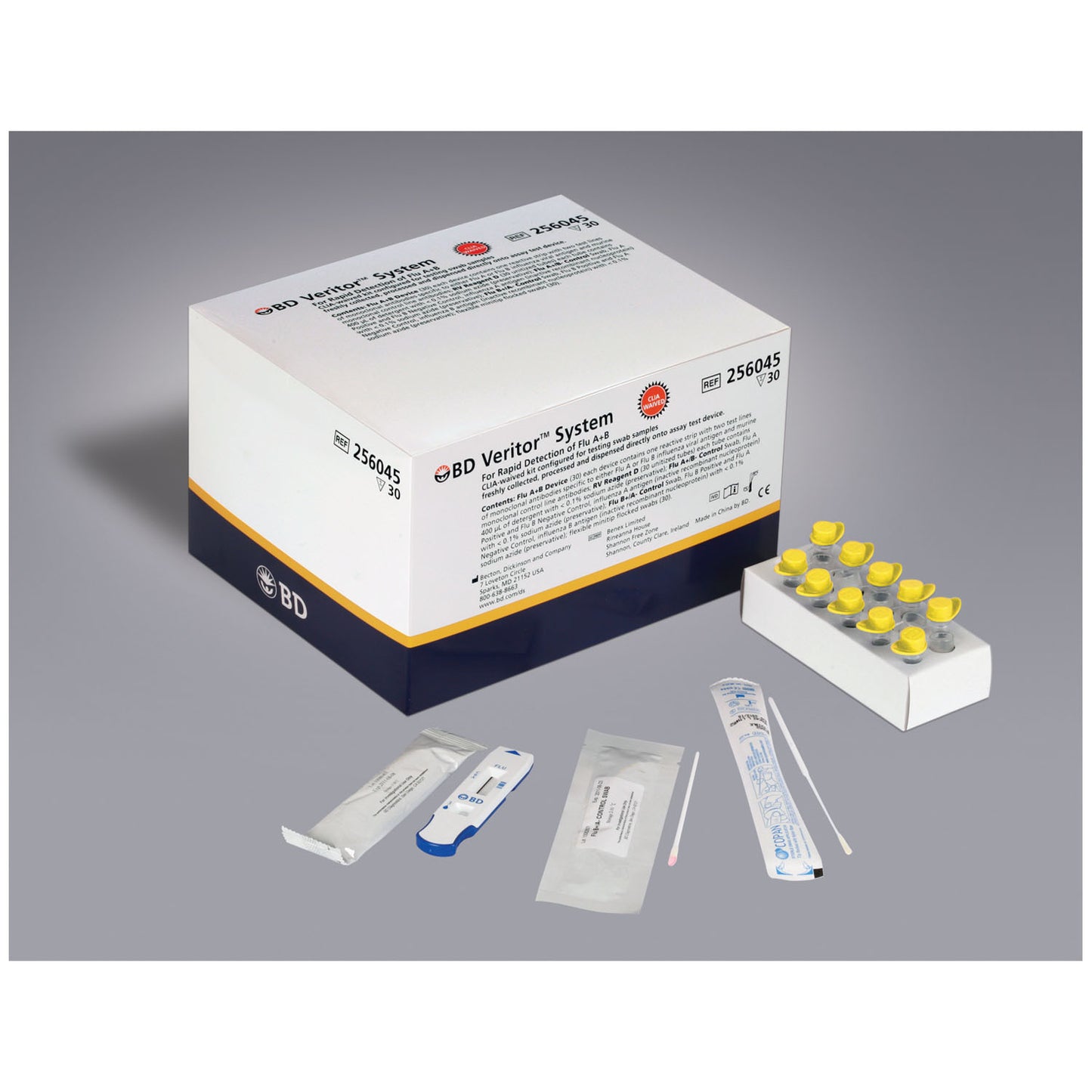 Bd Veritor System Flu Test Kits Clinical Modcomplex Veritor 30Tst/Kt (Nr)