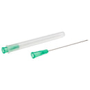 NEEDLE, 18G X 1½" THIN WALL, BLUNT FILL TIP, 5 MICRON, CONTAINS NO NATURAL RUBBER LATEX, 100/BX, 10 BX/CS, SOLD AS CASE BD 209