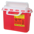 SHARPS COLLECTOR, 5.4 QT, SIDE ENTRY, RED, 20/CS, SOLD AS CASE BD 209