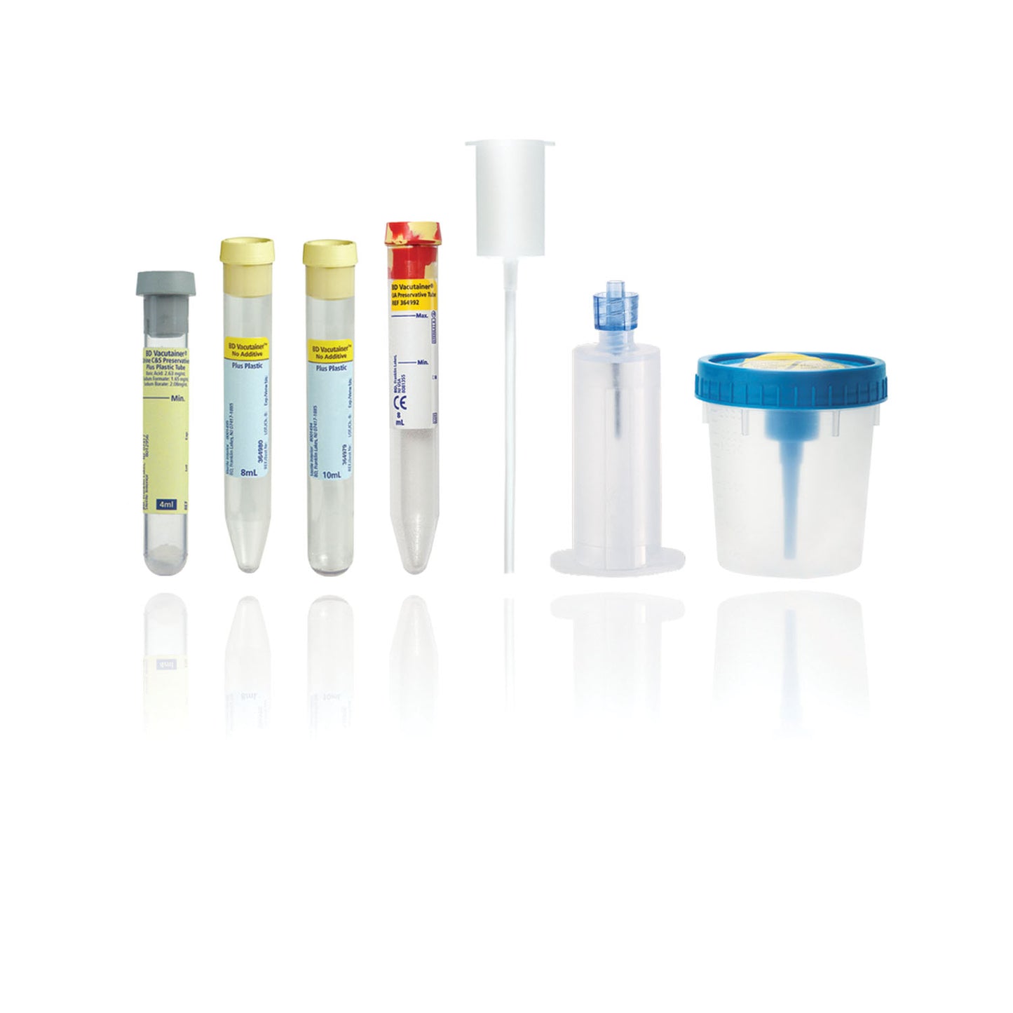 Bd Vacutainer Urine Collection System Tube Urine Analysis 6Ml Clear13X100Mm 100/Bx 10Bx/Cs