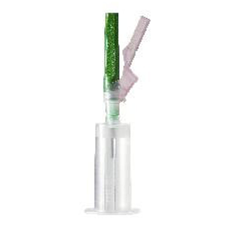 NEEDLE, 22G X 1¼", PRE-ATTACHED HOLDER, GREEN SHIELD, 100/CS, SOLD AS CASE BD 209