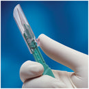 PROTECTED DISPOSABLE SCALPEL, SIZE 15, LONG HANDLE, STERILE, 10/BX, 10 BX/CS, SOLD AS CASE ASPEN 10000651