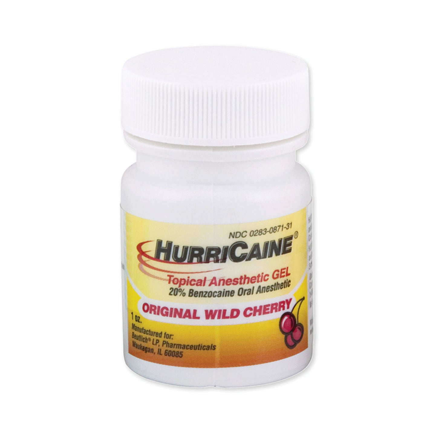 Beutlich Hurricaine Topical Anesthetic Anesthetic Topical Hurricaineliquid Wild Cherry 1 Oz