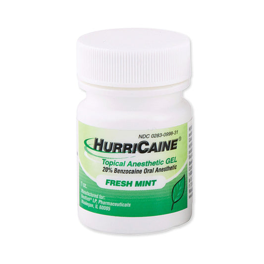 Beutlich Hurricaine Topical Anesthetic Anesthetic Topical Hurricainegel Mint 1 Oz Btl