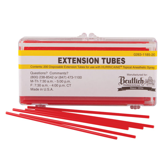 Beutlich Hurricaine Topical Anesthetic Tubes Extension Hurricaineanesth Spray 200/Pk