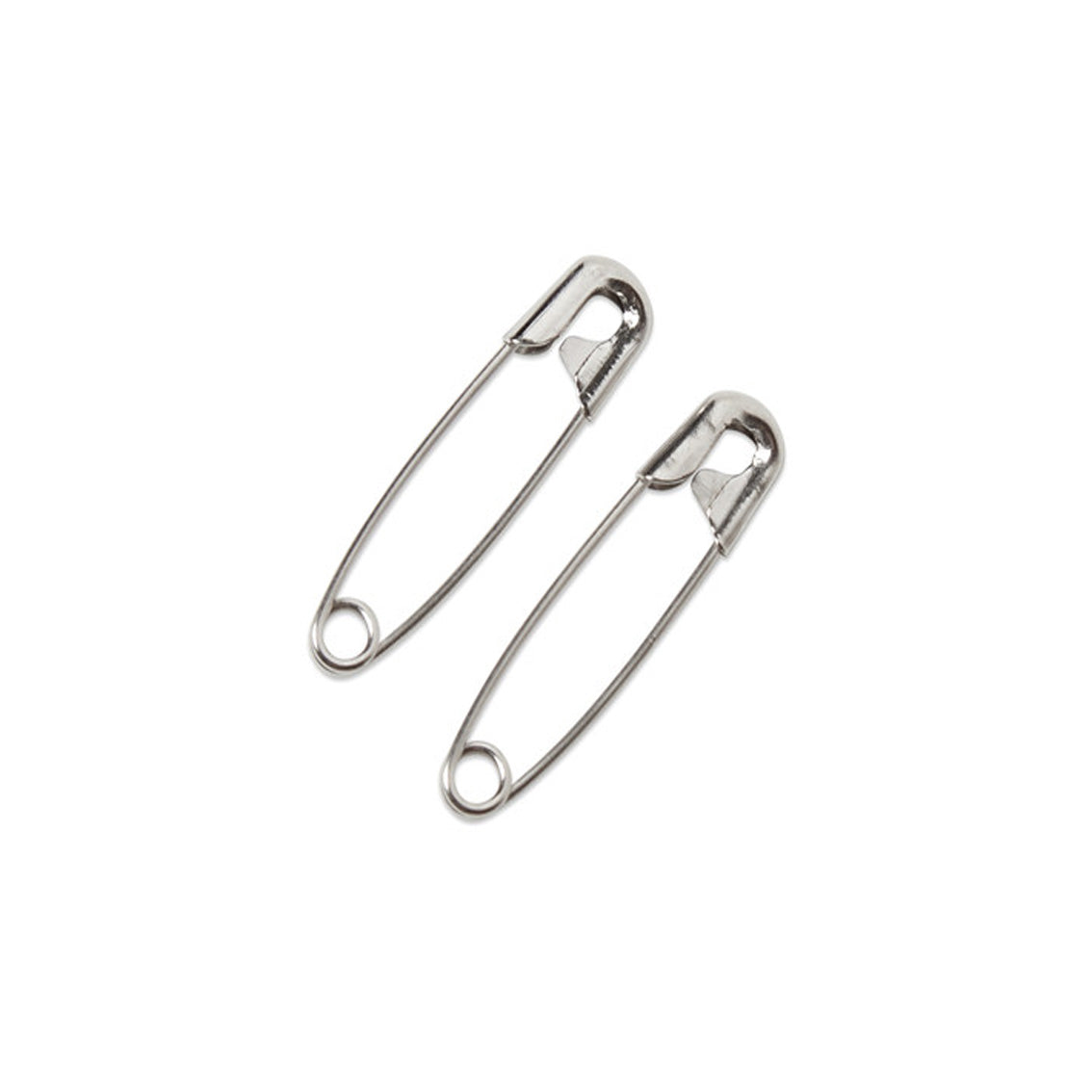 Bioseal Safety Pins Safety Pins, #1 Small Steel, 2/Pk, 100 Pk/Cs