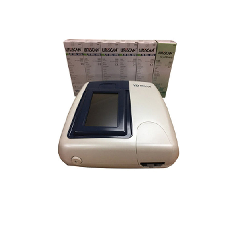KIT INCLUDES: 1 BOX U62 URISCAN 10ACR STRIPS, 5 BOXES U39 URISCAN 10SGL STRIPS, AND 1 M7 URISCAN OPTIMA TOUCH-SCREEN URINE ANALYZE, SOLD AS KIT BIOSYS