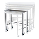 SAWYER INSTRUMENT TABLE 33"W X 34"H X 18"D W/H-BRACE, SOLD AS EACH BLICKMAN 10001235