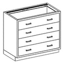 BASE CABINET 24 1/8"W X 35 3/4"H X 22"D, STAINLESS STEEL ADJUSTABLE SHELF, RIGHT HINGE DOOR, SOLD AS EACH BLICKMAN 10001235