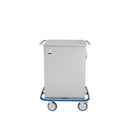 FOLDING UTILITY CART KIT, INCLUDES: FOLDING UTILITY CART, WIRE BASKETS, 12" CHROME 24 1/2"W X 12"H X 14 1/4"D, SOLD AS EACH BLICKMAN 10001235