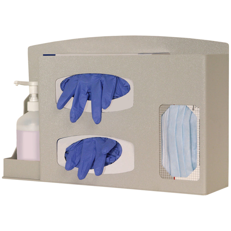 MARKETLAB BOWMAN INFECTION PREVENTION ORGANIZER/STATION STATION RESPIRATORY HYGIENE18.5X11.75X4.5