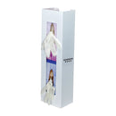 GLOVE BOX DISPENSER, DOUBLE, SPACE SAVER, HOLDS TWO BOXES OF GLOVES , TWO-WAY KEYHOLES FOR VERTICAL OR HORIZONTAL WALL MOUNTING, W, SOLD AS EACH MARKE