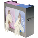 GLOVE BOX DISPENSER, DOUBLE WITH DIVIDERS, HOLDS TWO BOXES OF GLOVES, TWO-WAY KEYHOLES FOR VERTICAL OR HORIZONTAL WALL MOUNTING, S, SOLD AS EACH MARKE