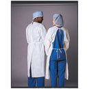 EMBOSSED POLYETHYLENE GOWN, THUMBHOOK STIRRUPS, INDIVIDUALLY WRAPPED, MEETS AAMI LEVEL 3, BLUE, 15/BG, 5 BG/CS, SOLD AS CASE BUSSE 23