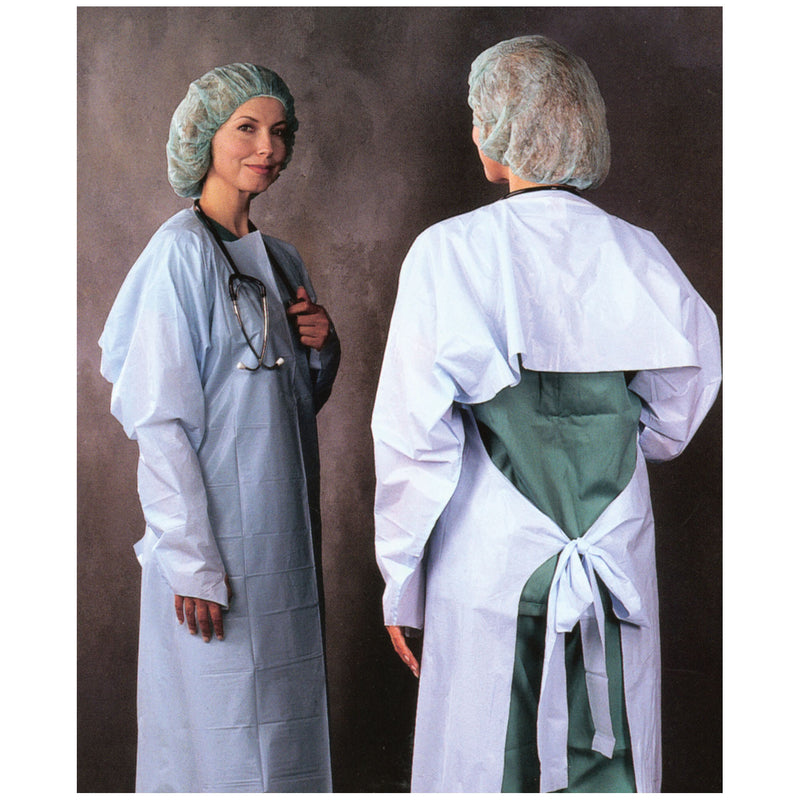 BUSSE STAFF PROTECTION GOWNS GOWN IMPERVS EMBOS BLU THMBHKSTIRRUP LVL 3 15/BX 5BX/CS