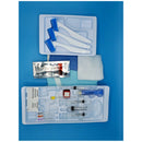 PUMP REFILL KIT: TRAY, FENESTRATED DRAPE, PAIR OF WALLETED EXAM GLOVES, 20 ML SYRINGE, GAUZE SPONGES, HUBER NEEDLE 22G X 1.5", HUB, SOLD AS CASE BUSSE