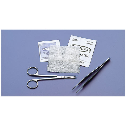 Busse Suture Removal Kits Kit Suture Removal Iris Scissadson Forcep Prep Pad St 50/Cs -723