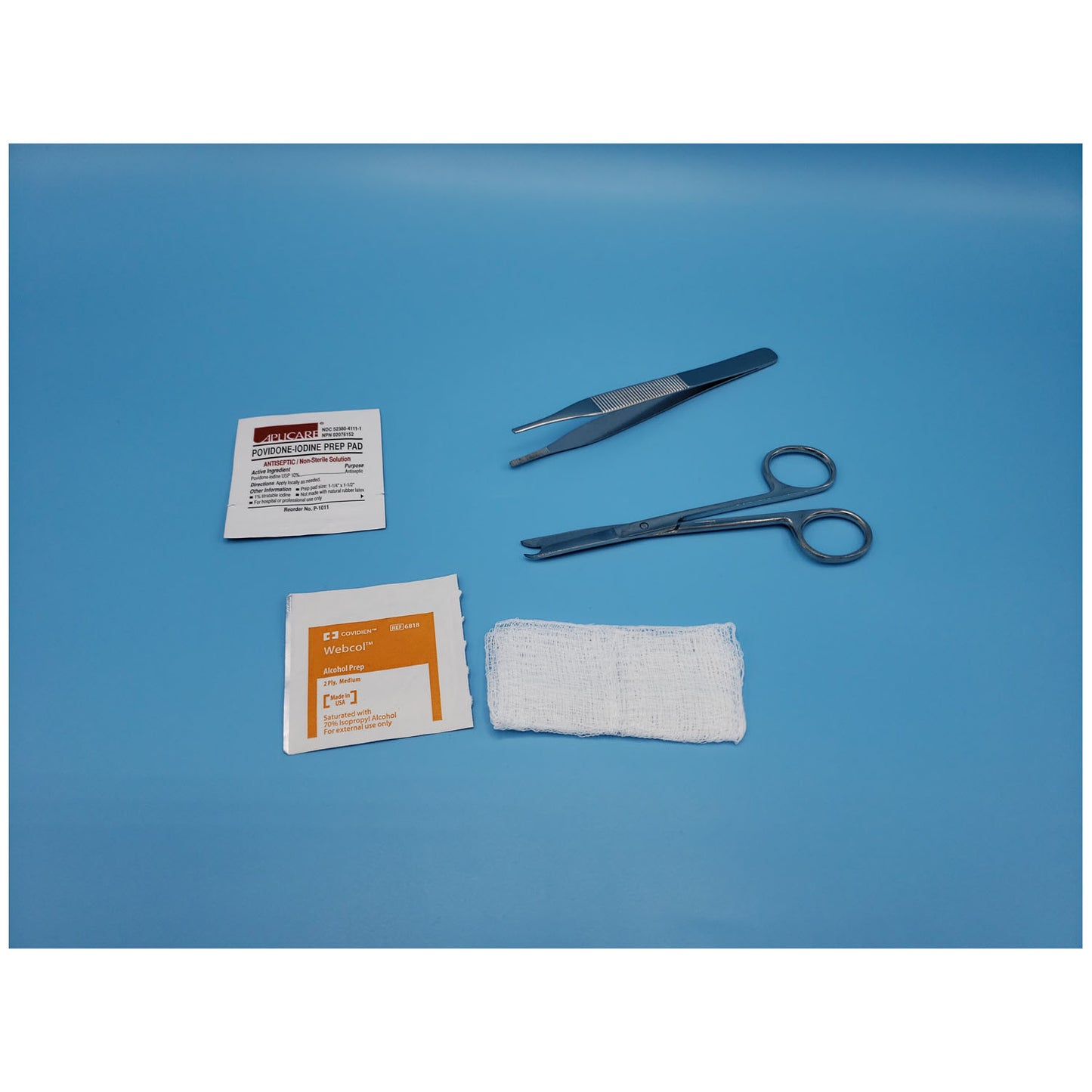 Busse Suture Removal Kits Kit Suture Removal Litt Scissadson Forcep Prep Pad St 50/Cs -726