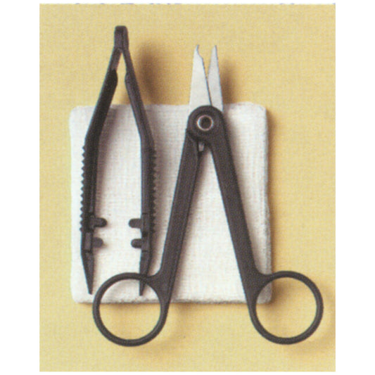 Busse Suture Removal Kit, Classic Kit Suture Removal Plas Littsciss Plas Forcep St 48/Cs -737