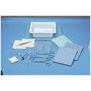ER LACERATION TRAY, IRRIGATION SPLASH GUARD, STERILE, 20/CS, SOLD AS CASE BUSSE 23