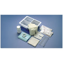 TRACHEOSTOMY CARE SET, HYDROGEN PEROXIDE, 1 PAIR GLOVES, 1 POLYLINED DRAPE, STERILE, 20/CS, SOLD AS CASE BUSSE 23