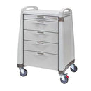 INTERMEDIATE CART, 39.5" H X 24" D X 31" W, LIGHT CREME/ DARK CREME, CORE LOCK, 3" DRAWERS, 6" DRAWERS AND 10" DRAWER, SOLD AS EACH CAPSA 10001120
