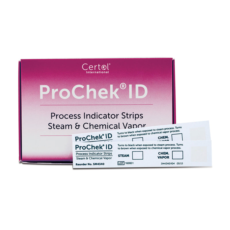 CERTOL PROCHEK® ID INDICATOR INDICATOR STRIP STEAM PROCHEKID 4X.75 250/BX 6/CS