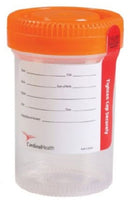 Cardinal Health Specimen Containers Container Specimen Pp W/Orangecap 90Ml 48Mm 100/Pk 4Pk/Cs -CHB13902 - BriteSources