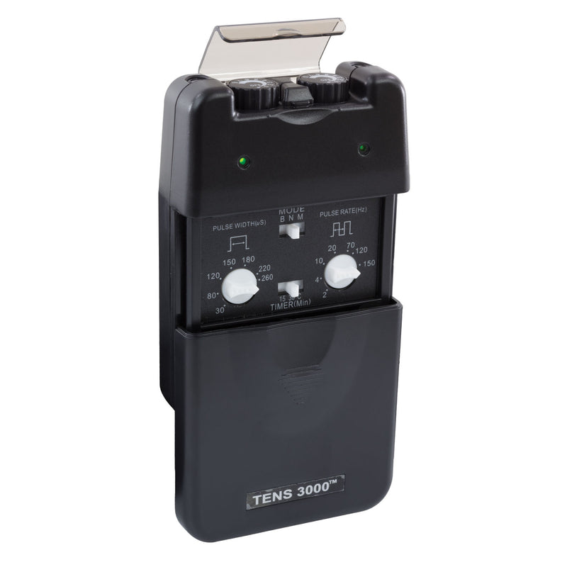 ANALOG UNIT, SYSTEM INCLUDES: LEAD WIRES, FOUR SELF-ADHESIVE RESUSABLE ELECTRODES, 9-VOLT BATTERY, CARRYING CASE, AND MANUAL, BASI, SOLD AS EACH COMPA